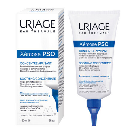 Crème concentrée apaisante pour le psoriasis Xemose PSO, 150 ml, Uriage
