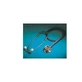 Professional stethoscope 18/8 stainless steel body, chrome-plated biauricular band with double internal spring