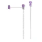 Sonde nasogastrique en polyuréthane Flocare ch 08 bleu 110cm 1 pc