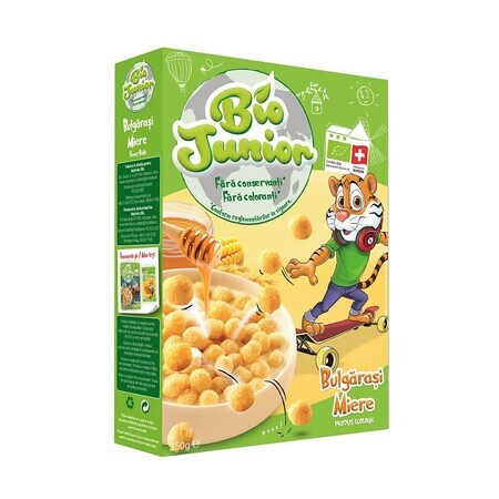 Junior Organic Honey Cereal, 250 g, Nutrivita