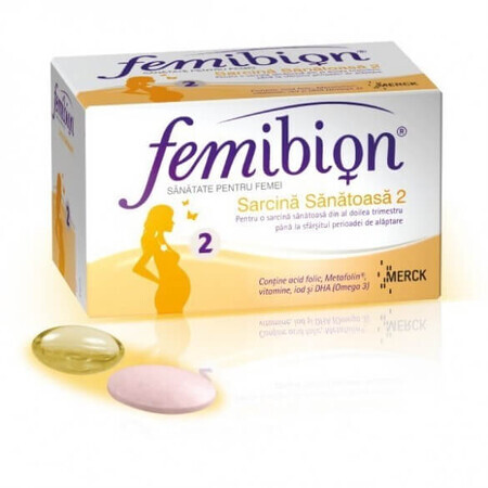 Femibion Healthy Pregnancy 2, 30 tablets + 30 capsules, Dr. Reddys