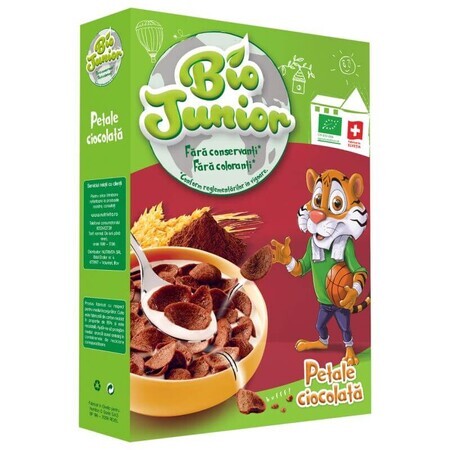 Pétales de céréales au chocolat Bio Junior, 250 g, Nutritiva