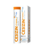 Cesizin Vitamine C 1000 +Zn, 20 comprimés effervescents, Hyllan