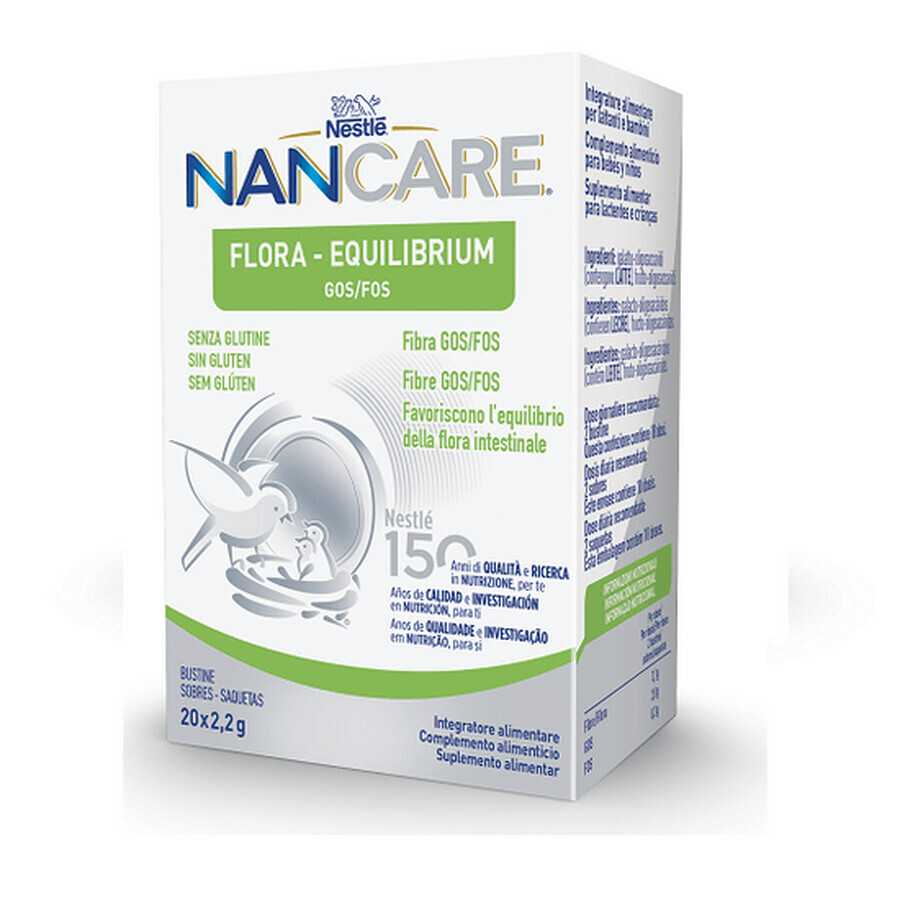 Nestle Nan Care Flora Equilibrium 2,2g 20sobres