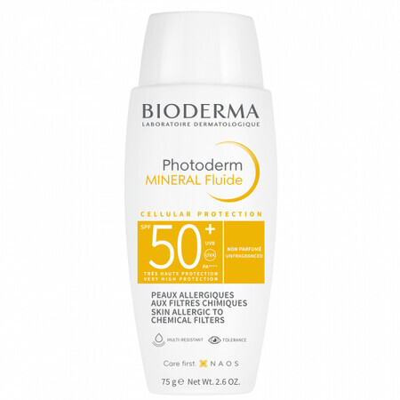 Fluide minéral avec SPF50+ Photoderm, 75g, Bioderma