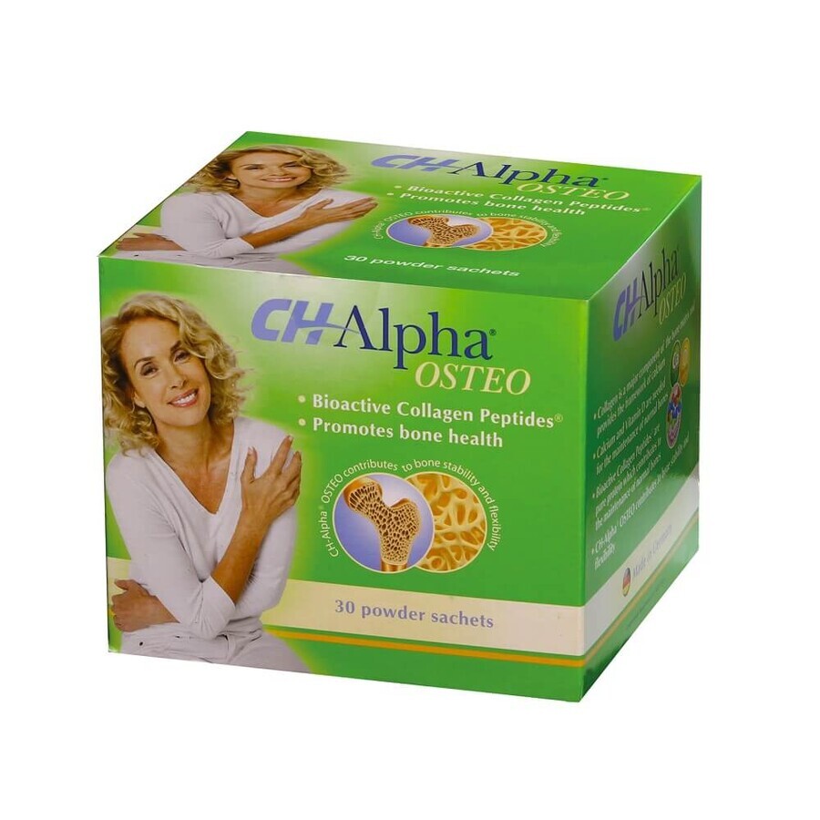 CH Alpha OSTEO Collagen Bioactive Peptide, 30 sachets, Gelita Health