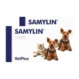 Samylin Small Breed, 2x30 comprimés pour le maintien de la santé du foie chez les chiens et les chats <10 kg , VetPlus