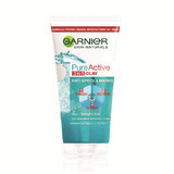 Gel nettoyant 3 en 1 Pure Active Skin Naturals, 150 ml, Garnier