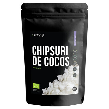 Copeaux de noix de coco crue biologique, 125g, Niavis