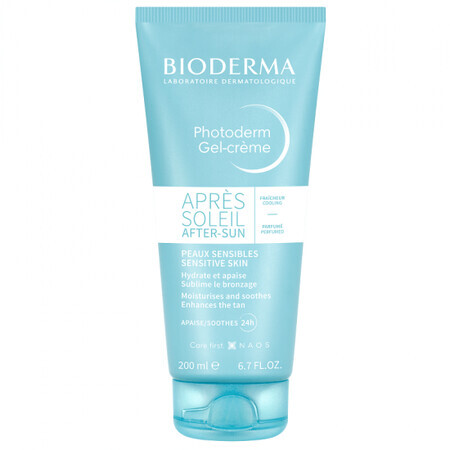 Bioderma Photoderm Gel-crème après exposition au soleil, 200 ml