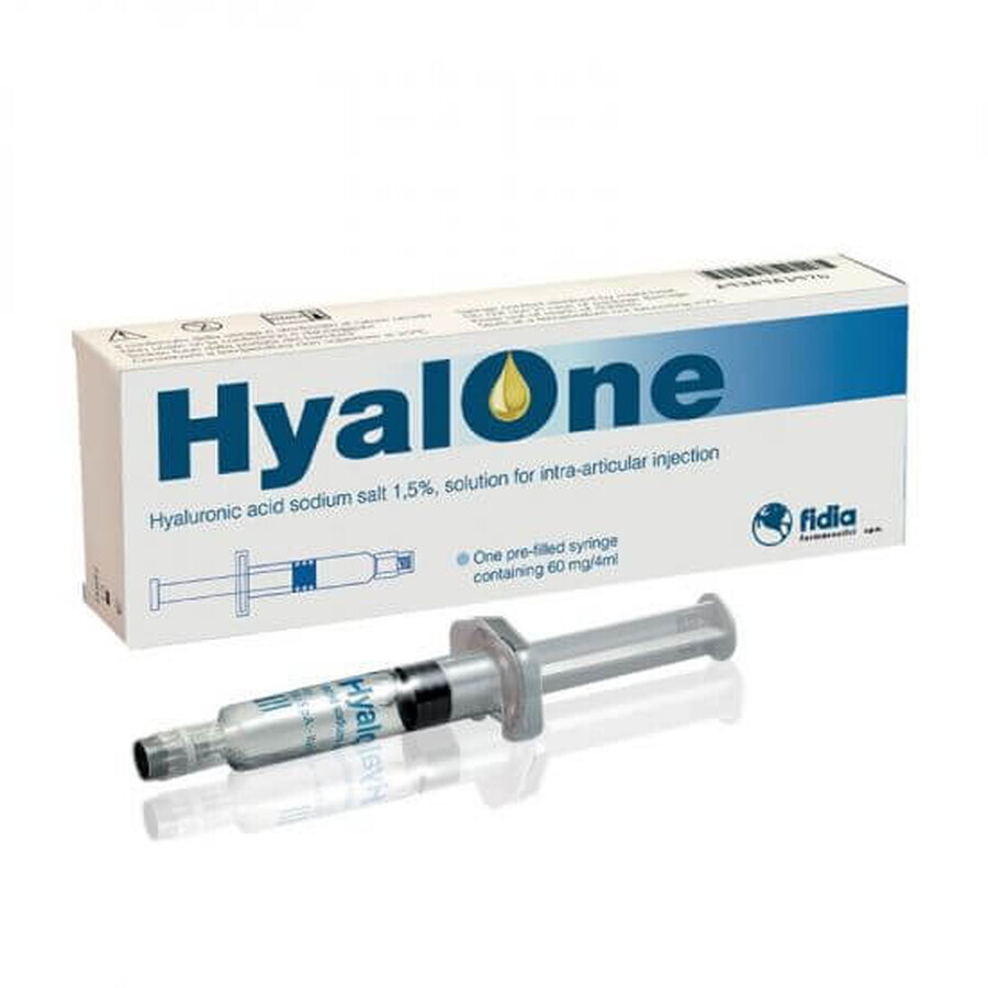 Hyalone 60mg, 1 seringue 4 ml, Fidia Farmaceutici