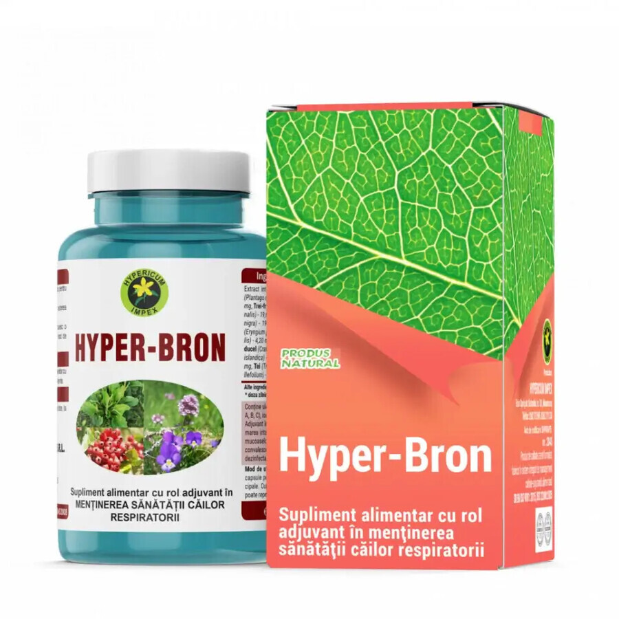 Hyper-bron, 60 gélules, Hypericum