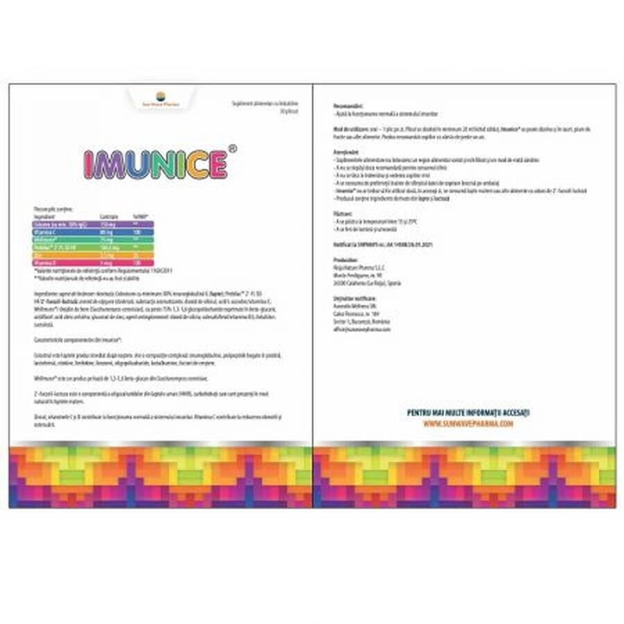 Immunice, 30 Portionsbeutel, Sun Wave Pharma