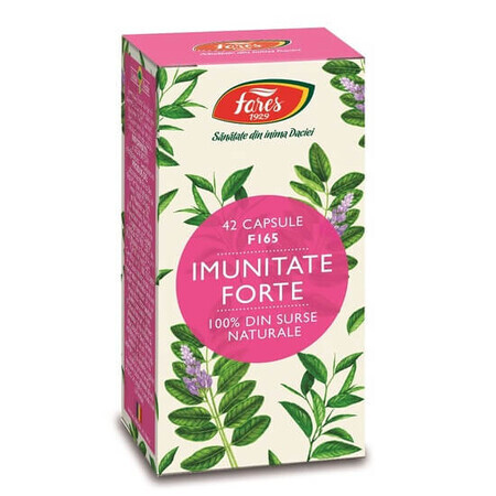 Immunité Forte F165, 42 gélules, Fares