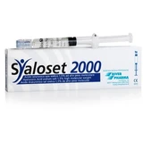 Intra-articular syringe syaloset 2000 hyaluronic acid 1.5% 2 ml 1 pc