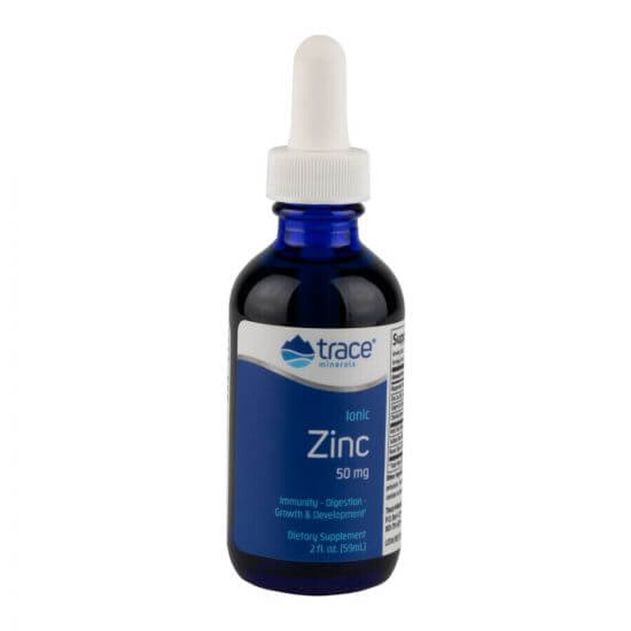Zinc ionique 50 mg, 59 ml, Oligo-éléments