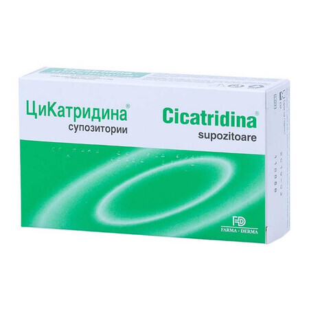 Cicatridine, 10 suppositoires, Farma-Derma Italia