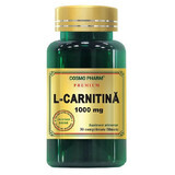 L-carnitine, 1000 mg, 30 comprimés, Cosmopharm