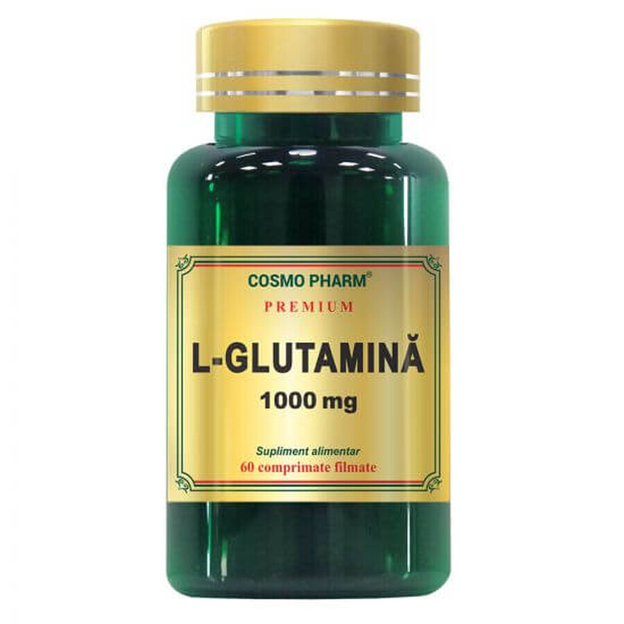 L-Glutamine 1000 mg, 60 tablets, Cosmopharm