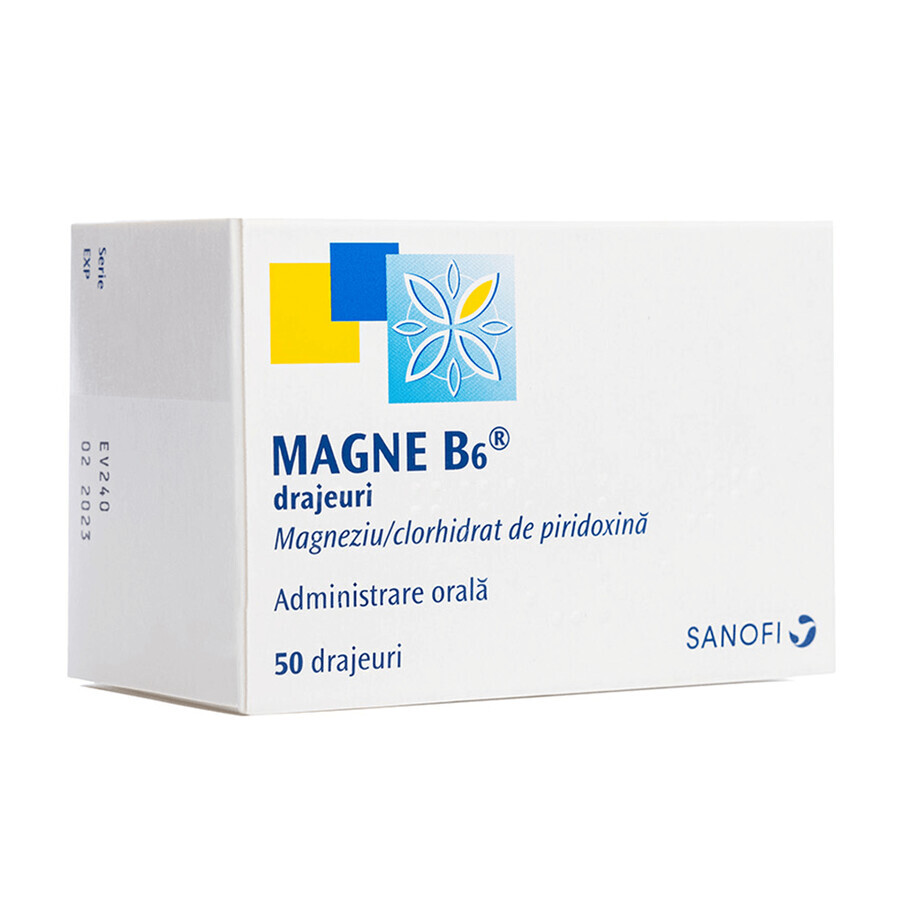 Magne B6, 50 comprimés, Sanofi