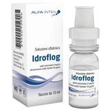 Solution ophtalmique Hydroflog acide hyaluronate 2 mg/ml et phosphate sodique d'hydrocortisone 10 mcg/ml 10 ml