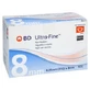 BD Ultrafijne pennaalden 8 mm 31 G 0,25 105 st.