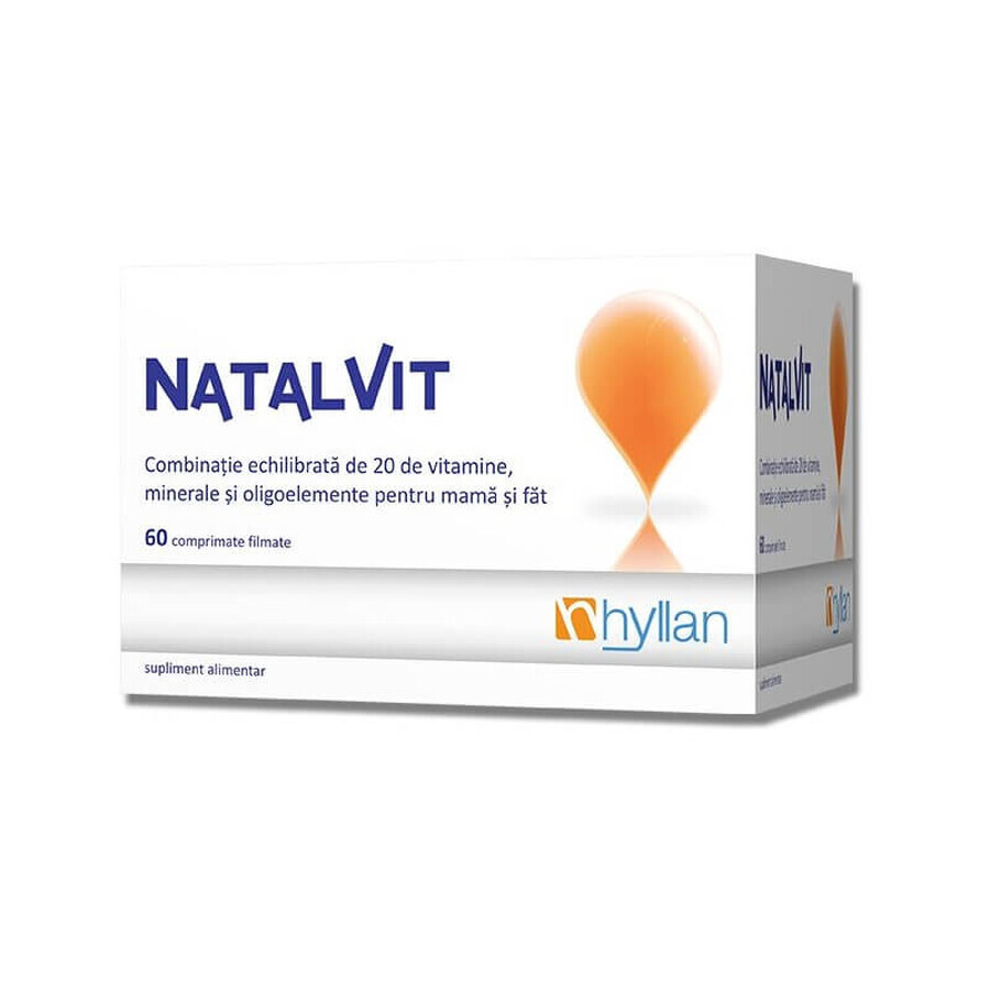Natalvit, 60 comprimés, Hyllan