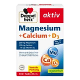 Double Heart Active Magnesium + Calcium + D3 100 Capsules