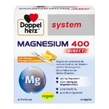 Doppelherz systeem Magnesium 400 Direct met citroen-sinaasappelsmaak 30 St