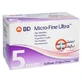 Bd Micro-fine Ultra pennaalden 0,25x5 Mm 31 G 100 stuks