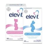 Elevit 1+2 set pediatrische en zwangere vrouwen 1 st