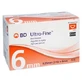 Bd Ultrafijne pennaalden 6 Mm 31 G 0,25 Mm 105 st