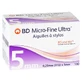BD Micro-fine Ultra pennaalden 0,25x5 mm 100 stuks.