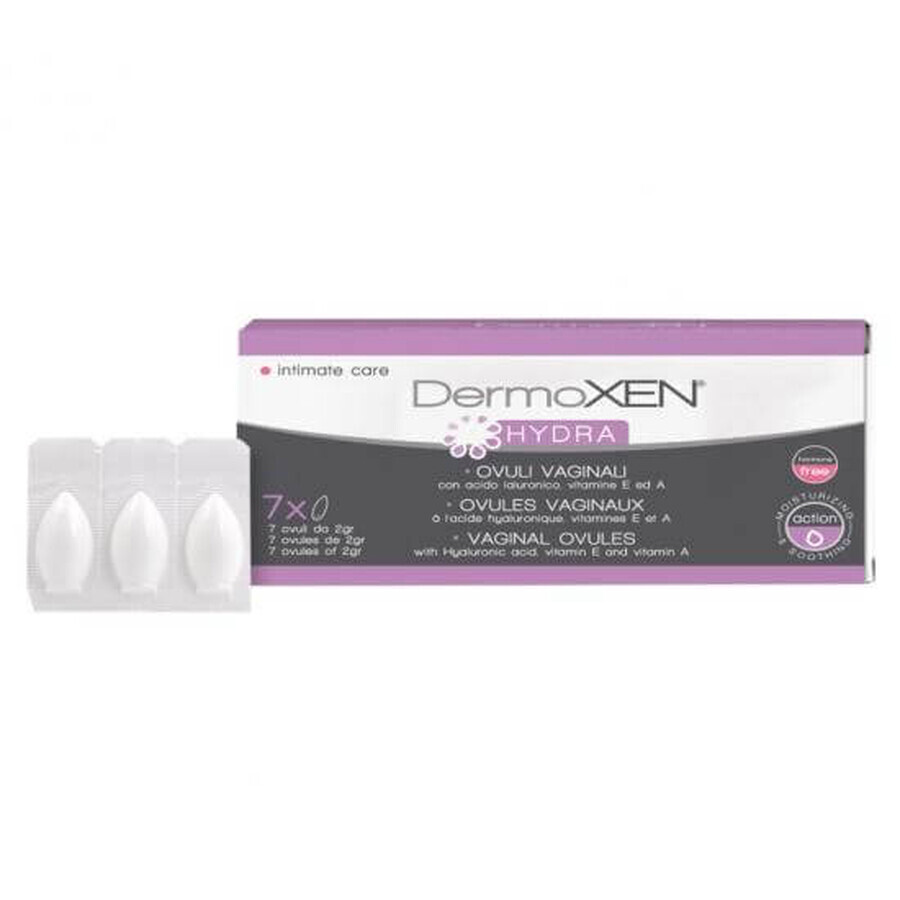 Dermoxen HYDRA ovule vaginal, 7 pièces, Ekuberg Pharma