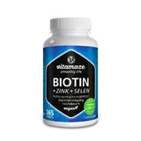 Biotin 10 mg high dose + Zinc + Selenium Tablets 365 St
