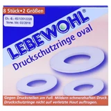 Lebewohl drukbeschermingsringen ovaal 8 stuks