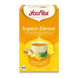YOGI TEA, Ginger Lemon, organic herbal tea 17X1,8 g