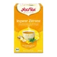 YOGI TEA, Ginger Lemon, organic herbal tea 17X1,8 g