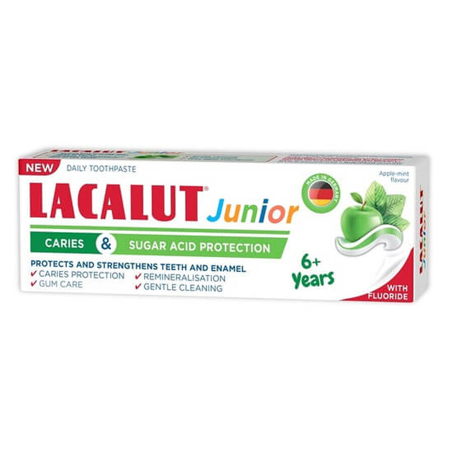Dentifrice 6+ ans Lacalut Junior, 55 ml, Theiss Naturwaren