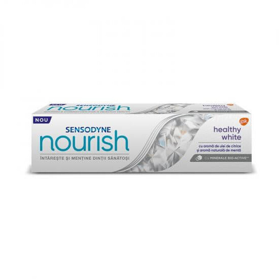 Dentifrice Sensodyne Nourish Healthy White, 75 ml, Gsk