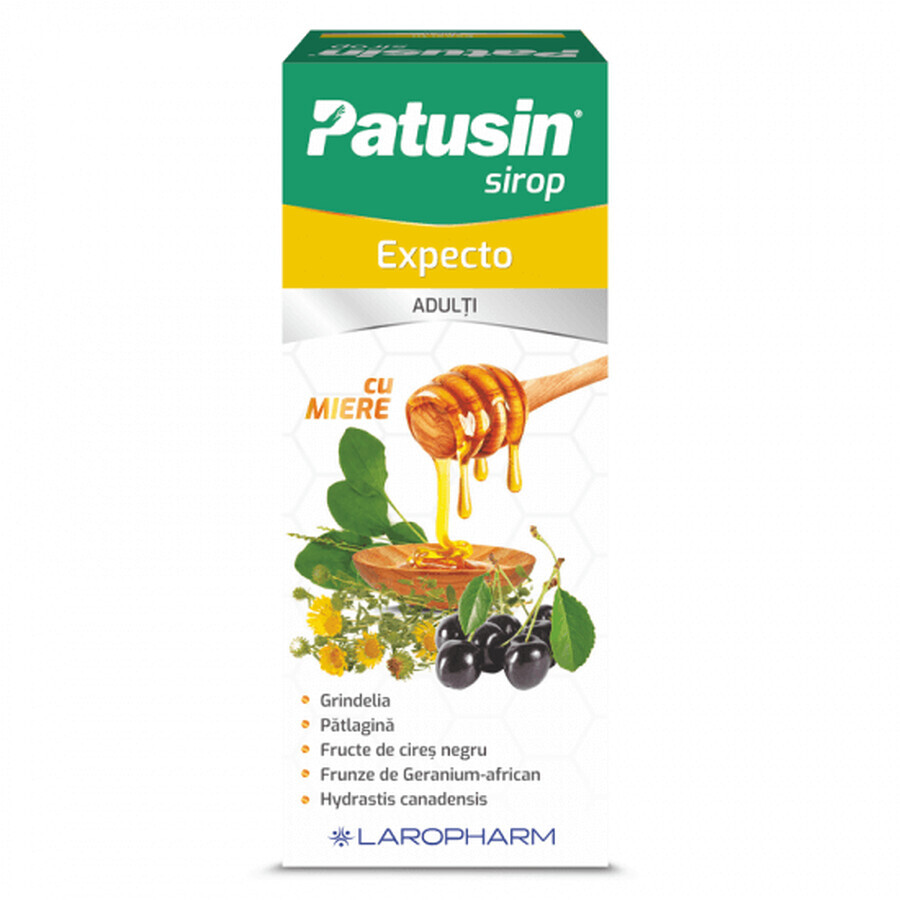 Patusin Expecto Sirup für Erwachsene, 100 ml, Laropharm