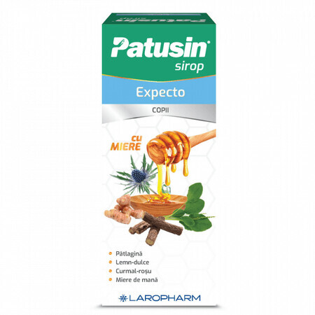 Patusin Expecto sirop pour enfants, 100 ml, Laropharm
