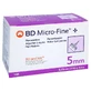 BD Micro-fine+ 5 pennaalden 0,25x5 mm 100 stuks.