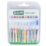 Brosses interdentaires Trav-ler, 10 pièces, Sunstar Gum