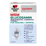 Double Heart MSM Glucosamine system Capsules 60 Capsules