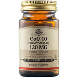 Coenzyme Q10 120 mg, 30 gélules végétales, Solgar