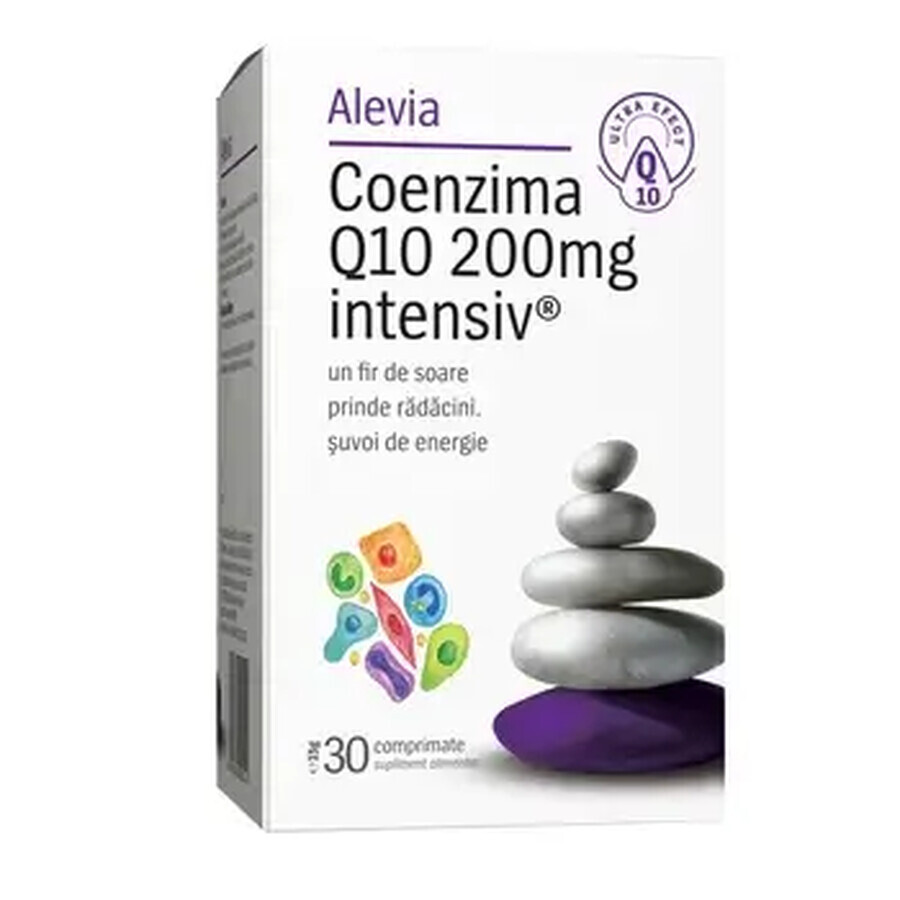 Coenzyme Q10 200 mg intensif, 30 comprimés, Alevia