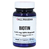 Biotin 0.45 mg GPH Capsules 60 Capsules