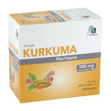 Turmeric 500mg plus piperine capsules 180 Capsules
