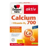 Double Heart Active Calcium 700 + Vitamin D3 80 Capsules